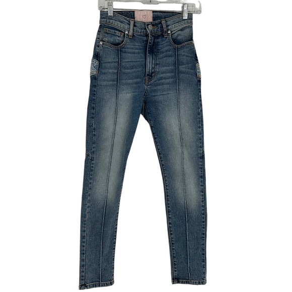 Revice Star Butt Jeans Dual Color Denim Size 25 - Picture 2 of 4